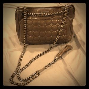 Rebecca Minkoff taupe leather bag
